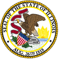 seal of the secratary of state of illinois logo